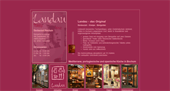 Desktop Screenshot of landau-restaurant.de